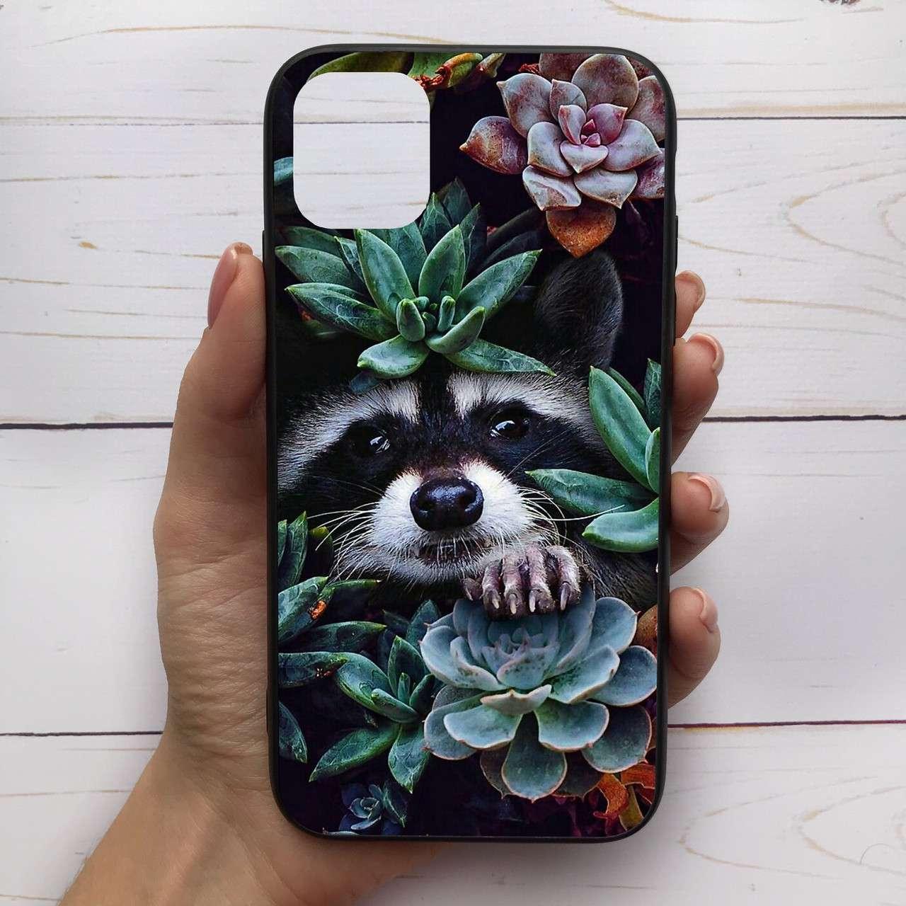 ͛ Чехол-накладка силиконовый для Apple iPhone 11 с рисунком принтом Енот в листьях M-288559, Разные цвета
͛ Чехол-накладка силиконовый для Apple iPhone 11 с рисунком принтом Енот в листьях M-288559, Разные цвета