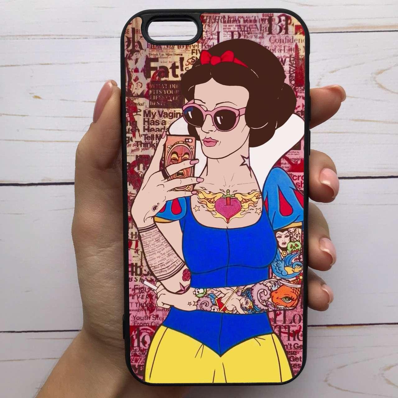 ͛ Чехол-накладка силиконовый для Apple iPhone 6 / 6s с рисунком принтом Дерзкая Белоснежка селфи M-285247, Разные цвета
͛ Чехол-накладка силиконовый для Apple iPhone 6 / 6s с рисунком принтом Дерзкая Белоснежка селфи M-285247, Разные цвета