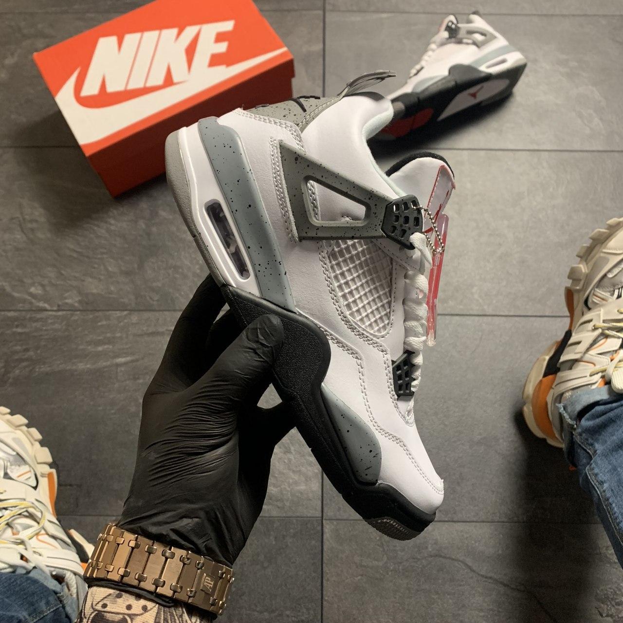Мужские кроссовки Nike Air Jordan 4 Retro Grey White / Найк Аир Джордан 4 Ретро Серые Белые 44, Белый
Мужские кроссовки Nike Air Jordan 4 Retro Grey White / Найк Аир Джордан 4 Ретро Серые Белые 44, Белый