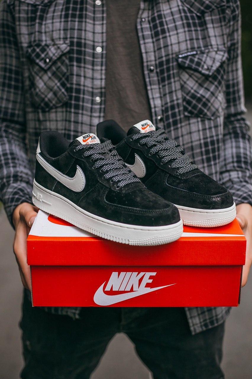 Мужские кроссовки Nike Air Force 1 Low Luxury Suede “Black White“ / Найк Аир Форс 1 Лоу Замшевые Черные, Черный
Мужские кроссовки Nike Air Force 1 Low Luxury Suede “Black White“ / Найк Аир Форс 1 Лоу Замшевые Черные, Черный