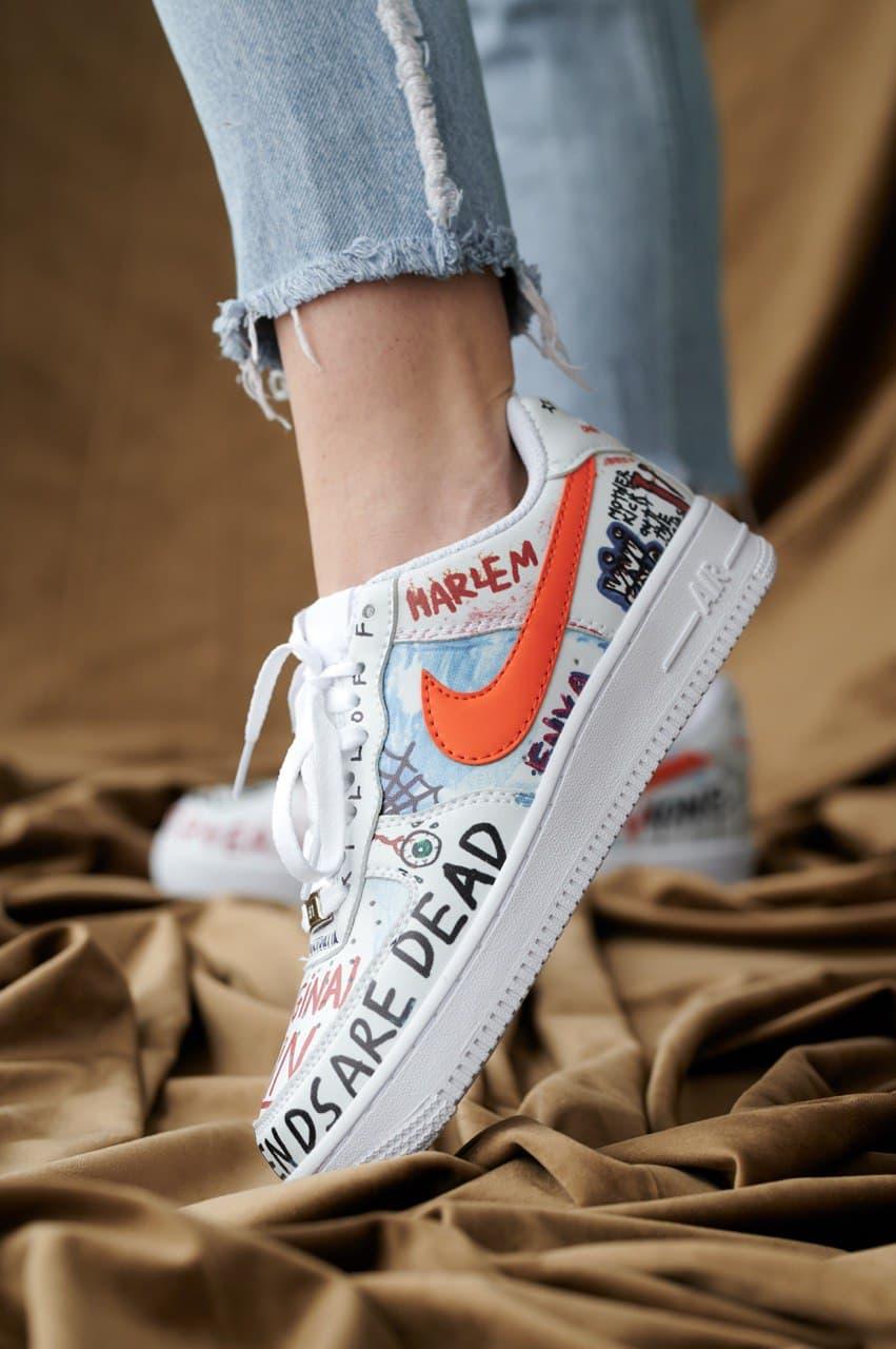 Женские кроссовки Nike Air Force Graffiti Harlem White / Найк Аир Форс Граффити Белые 37, Белый
Женские кроссовки Nike Air Force Graffiti Harlem White / Найк Аир Форс Граффити Белые 37, Белый