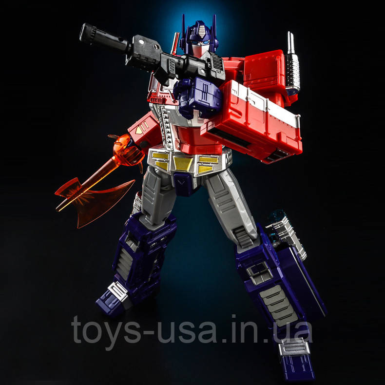 Трансформер Оптимус Прайм из м\с Поколения - Optimus Prime (MP10), G1, Masterpiece, KuBianBao, 19CM
Трансформер Оптимус Прайм из м\с Поколения - Optimus Prime (MP10), G1, Masterpiece, KuBianBao, 19CM