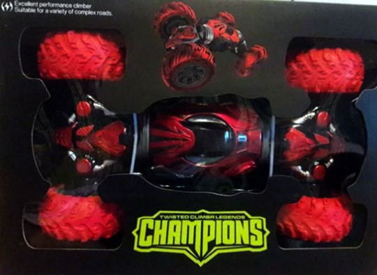 Машинка перевертыш на радиоуправлении Twisted Climbr Legends Champions Красная на пульте радиоуправлении
Машинка перевертыш на радиоуправлении Twisted Climbr Legends Champions Красная на пульте радиоуправлении