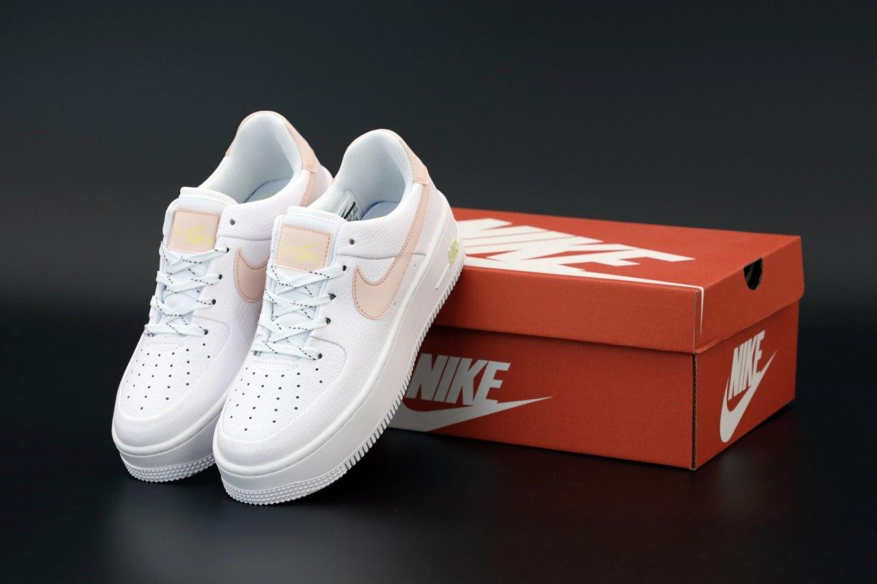 Женские кроссовки Nike Air Force 1 Low White Pink / Найк Аир Форс 1 Лоу Белые Розовые 38, Белый
Женские кроссовки Nike Air Force 1 Low White Pink / Найк Аир Форс 1 Лоу Белые Розовые 38, Белый