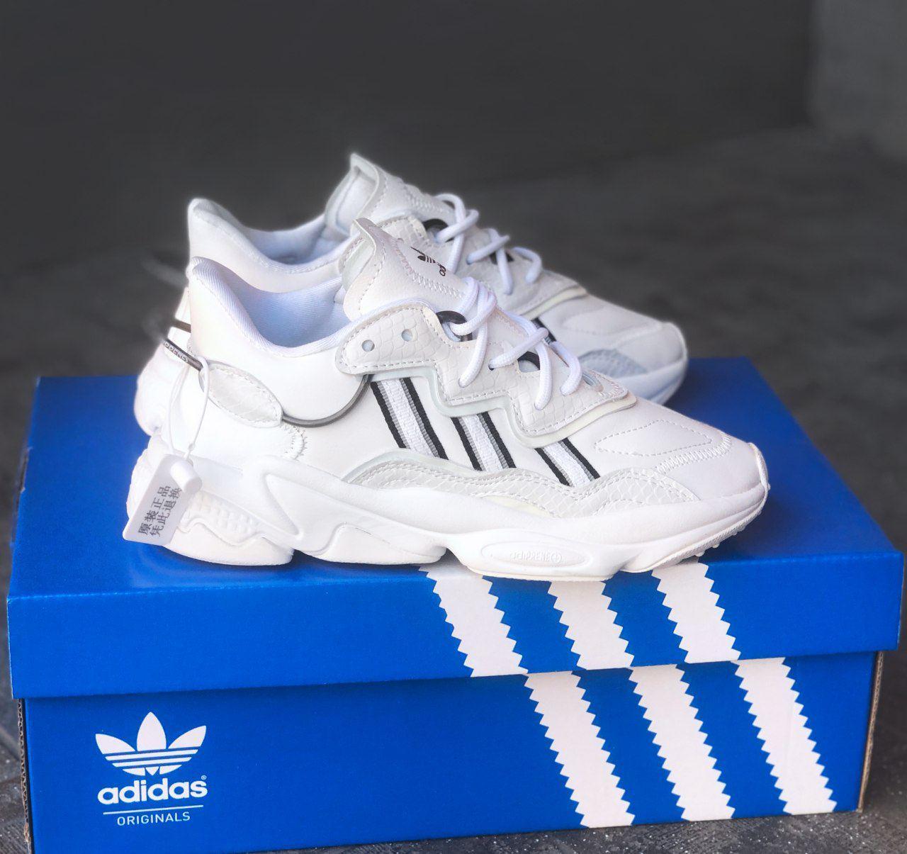 Женские кроссовки Adidas Ozweego White\Black / Адидас Озвиго Белые Черные 39, Белый
Женские кроссовки Adidas Ozweego White\Black / Адидас Озвиго Белые Черные 39, Белый