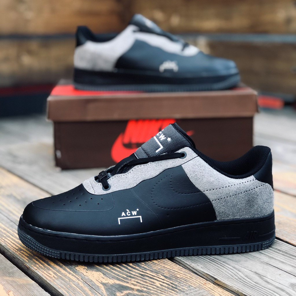 NIKE AIR FORCE A Cold Wall Black Grey | кроссовки мужские; черные/серые; осенние/весенние; найк, Черный
NIKE AIR FORCE A Cold Wall Black Grey | кроссовки мужские; черные/серые; осенние/весенние; найк, Черный