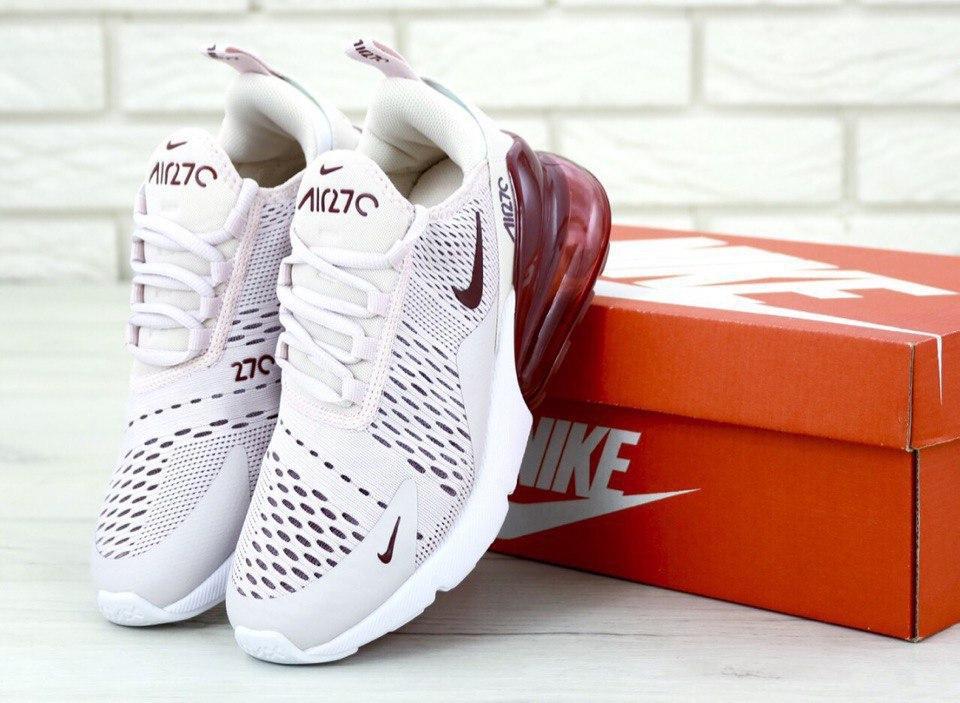 Женские кроссовки Nike Air Max 270 Beige Pink / Найк Аир Макс 270 Бежевые Розовые 37, Бежевый
Женские кроссовки Nike Air Max 270 Beige Pink / Найк Аир Макс 270 Бежевые Розовые 37, Бежевый