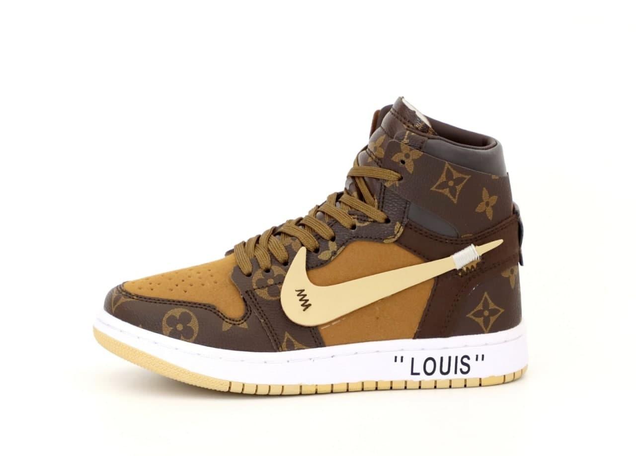 Женские кроссовки Nike Air Jordan Retro 1 x LV Brown / Найк Аир Джордан Ретро 1 Луи Виттон Коричневые 41, Коричневый
Женские кроссовки Nike Air Jordan Retro 1 x LV Brown / Найк Аир Джордан Ретро 1 Луи Виттон Коричневые 41, Коричневый