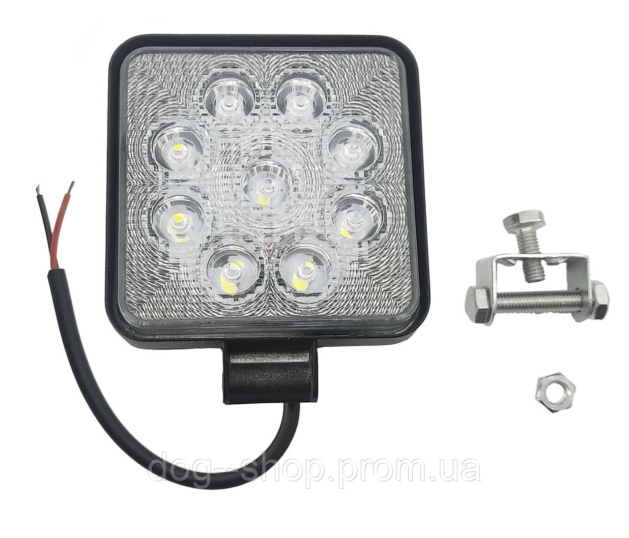 LED фара ДАЛЬНЕГО света квадратная. Светодиодная фара на 9 диодов. 06T-27W/25/S. Пр-во Корея
LED фара ДАЛЬНЕГО света квадратная. Светодиодная фара на 9 диодов. 06T-27W/25/S. Пр-во Корея