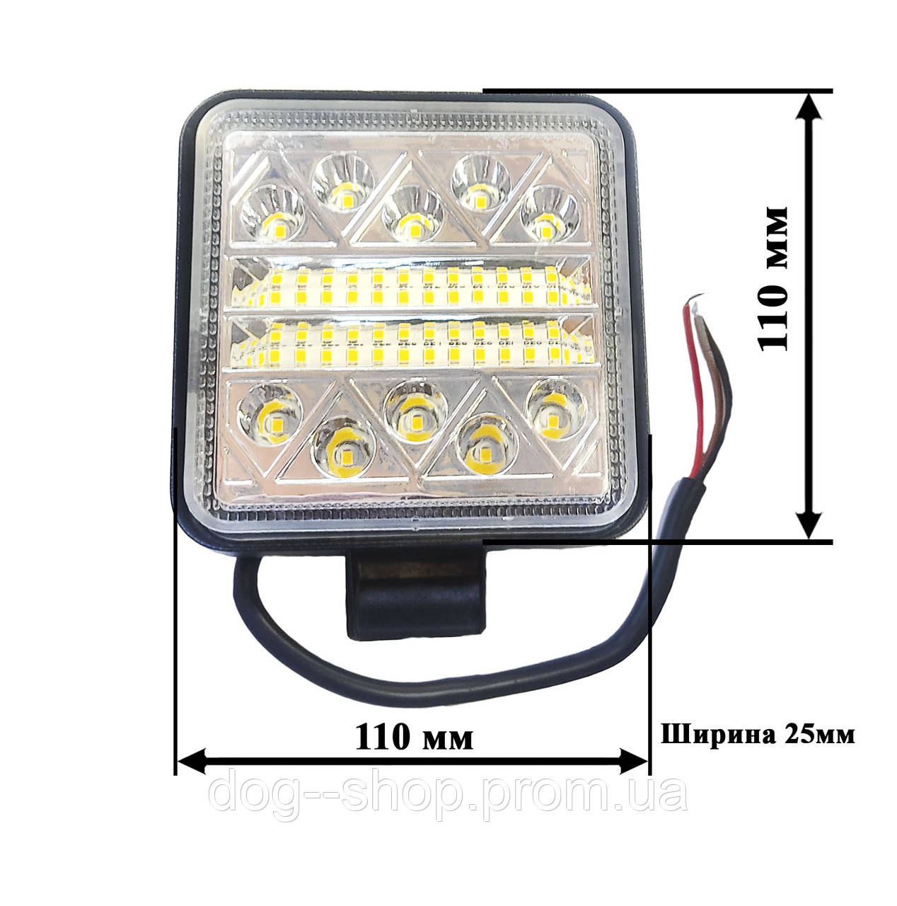 LED фара с переключением на белый стробоскоп! МИГАЛКА (ФСО) Белого цвета. 24+10 диодов!
LED фара с переключением на белый стробоскоп! МИГАЛКА (ФСО) Белого цвета. 24+10 диодов!