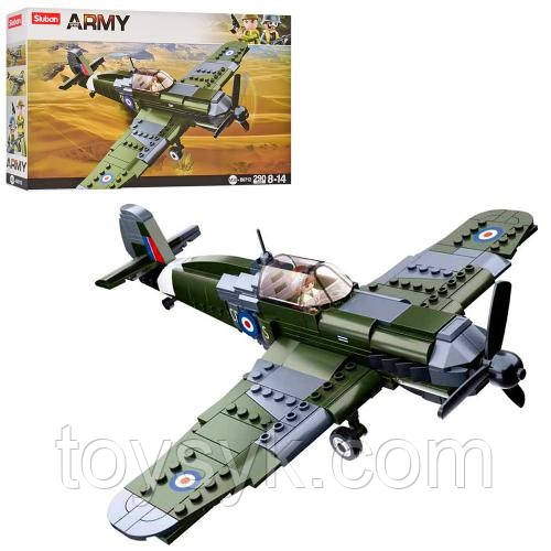 Конструктор SLUBAN M38-B0712 (16шт) военный, самолет, фигурка, 290дет, в кор-ке,38-24-7см
Конструктор SLUBAN M38-B0712 (16шт) военный, самолет, фигурка, 290дет, в кор-ке,38-24-7см