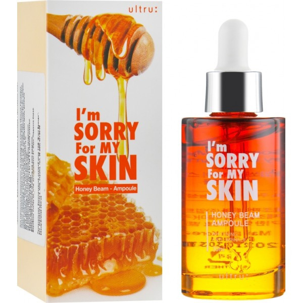 Сыворотка для лица с медом и прополисом Ultru I'm Sorry For My Skin Honey Beam Ampoule
Сыворотка для лица с медом и прополисом Ultru I'm Sorry For My Skin Honey Beam Ampoule
