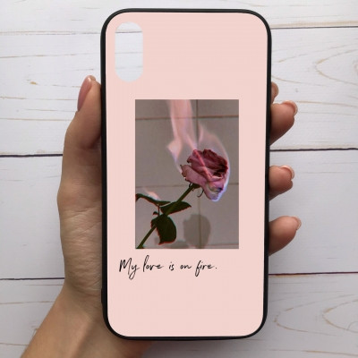 Чехол Mood для iPhone X/Xs с рисунком Роза горит и надпись SKL68-285821, Разные цвета
Чехол Mood для iPhone X/Xs с рисунком Роза горит и надпись SKL68-285821, Разные цвета