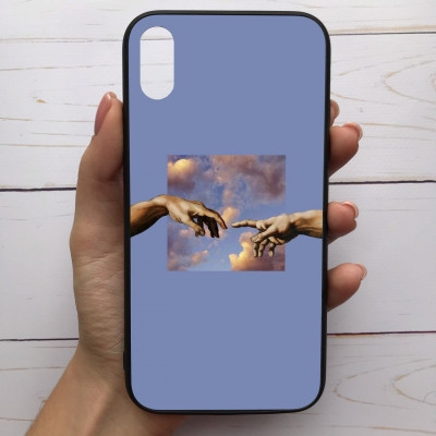 Чехол Mood для iPhone X/Xs с рисунком Сотворение Адама синий фон SKL68-284532, Разные цвета
Чехол Mood для iPhone X/Xs с рисунком Сотворение Адама синий фон SKL68-284532, Разные цвета