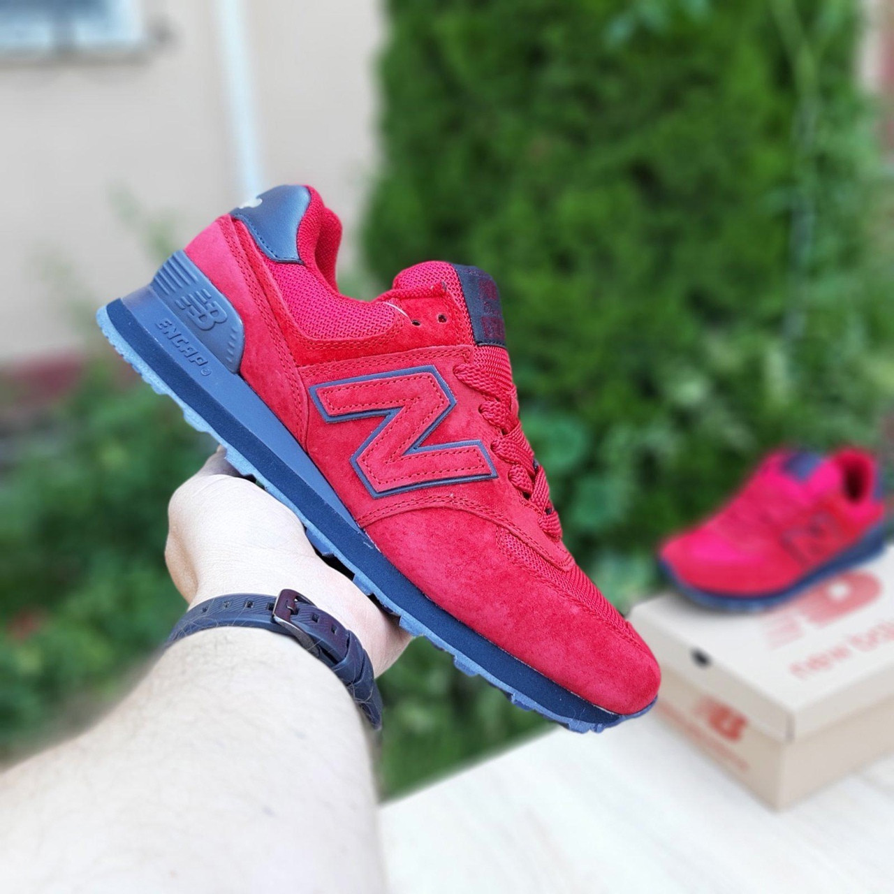 Кроссовки мужские New Balance 574 красные, Нью Баланс 574, натуральная замша, сетка, прошиты. Код OD-10261 42, Красный
Кроссовки мужские New Balance 574 красные, Нью Баланс 574, натуральная замша, сетка, прошиты. Код OD-10261 42, Красный