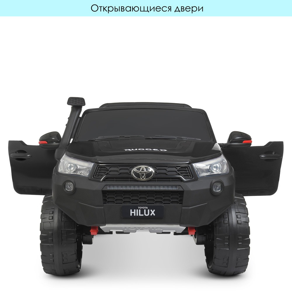 Детский электромобиль Джип Toyota. Скорость 5 км\ч. 4 мотора 45W. Колеса EVA. Свет. Черный. M 4552(MP4)EBLR-2, Чёрный
Детский электромобиль Джип Toyota. Скорость 5 км\ч. 4 мотора 45W. Колеса EVA. Свет. Черный. M 4552(MP4)EBLR-2, Чёрный