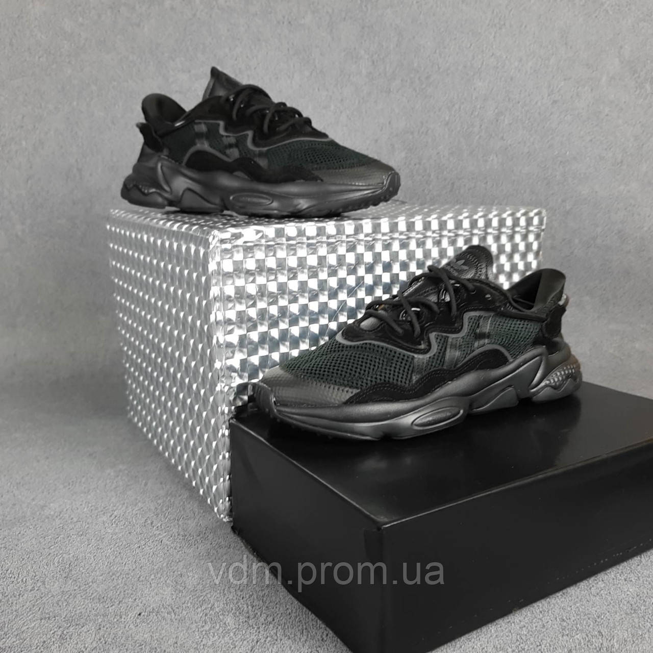Кроссовки мужские Adidas Ozweego в стиле Адидас Озвего, текстиль, код OD-10429. Черные, Черный
Кроссовки мужские Adidas Ozweego в стиле Адидас Озвего, текстиль, код OD-10429. Черные, Черный