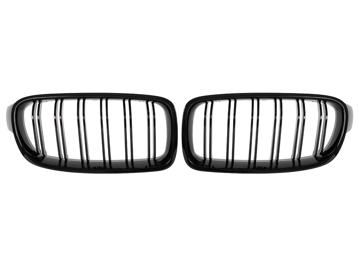 BMW 3 F30 / F31 11-15 седан / универсал решетка между фарами (ноздри) левый + правый комплект. BLACK GLOSSY
BMW 3 F30 / F31 11-15 седан / универсал решетка между фарами (ноздри) левый + правый комплект. BLACK GLOSSY