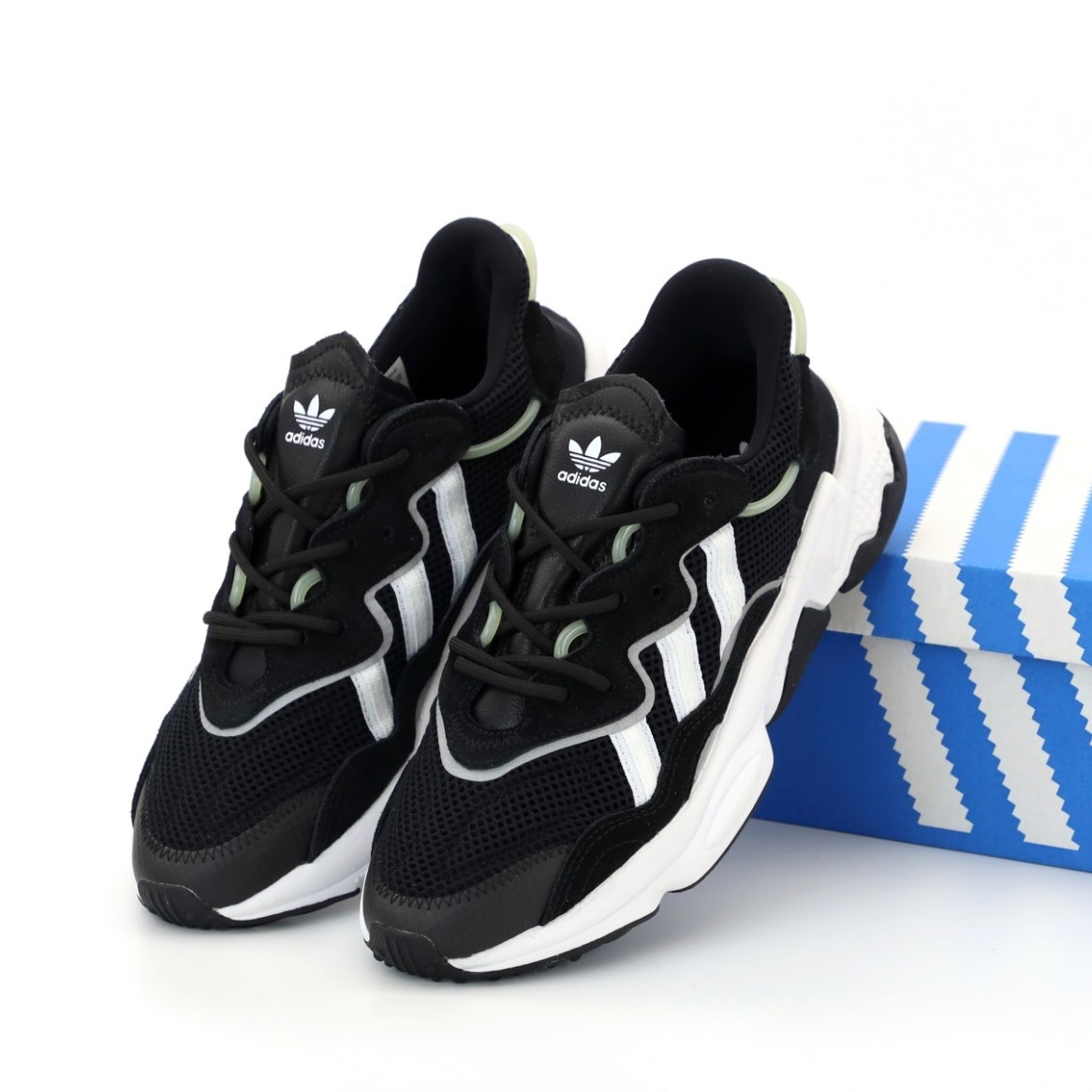 Adidas Ozweego White Black | кроссовки мужские; черные/белые; весенние/летние; пена 43, Черный
Adidas Ozweego White Black | кроссовки мужские; черные/белые; весенние/летние; пена 43, Черный