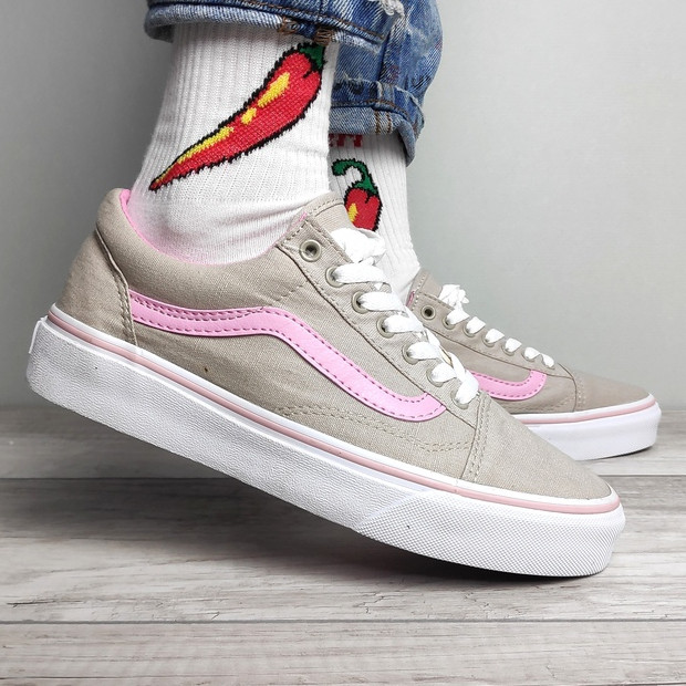 Женские кеды Vans Old Skool, бежевый, розовый, белый, Китай 40 (КД-4), Разные цвета
Женские кеды Vans Old Skool, бежевый, розовый, белый, Китай 40 (КД-4), Разные цвета