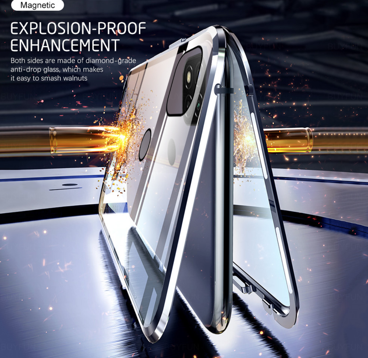 Магнитный металл чехол FULL GLASS 360° для POCO M3 / Redmi 9T / Redmi 9 Power / Note 9 4G, Разные цвета
Магнитный металл чехол FULL GLASS 360° для POCO M3 / Redmi 9T / Redmi 9 Power / Note 9 4G, Разные цвета
