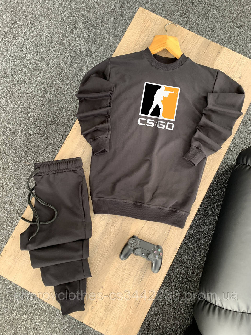 Спортивный костюм мужской CS:GO весенний осенний летний бордовый демисезонный Комплект Свитшот + Штаны L, Черный
Спортивный костюм мужской CS:GO весенний осенний летний бордовый демисезонный Комплект Свитшот + Штаны L, Черный