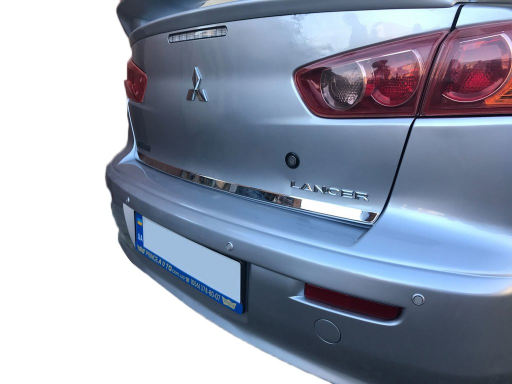 Mitsubishi Lancer X 2008↗ гг. Накладка кромки багажника (нерж) OmsaLine - Итальянская нержавейка
Mitsubishi Lancer X 2008↗ гг. Накладка кромки багажника (нерж) OmsaLine - Итальянская нержавейка