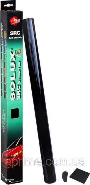 Пленка тонировочная Solux SRC 1х3 метра 10% Dark Black (3 слоя) Пленка для тонировки стекол.Пр-во Сингапур, Черный
Пленка тонировочная Solux SRC 1х3 метра 10% Dark Black (3 слоя) Пленка для тонировки стекол.Пр-во Сингапур, Черный