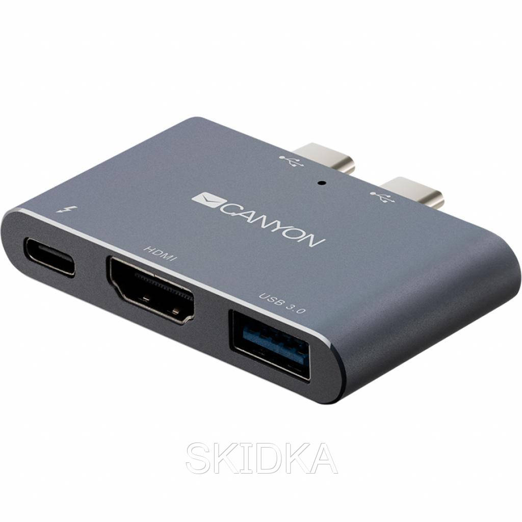 Порт-репликатор CANYON Docking Station with 3 port, Thunderbolt 3, Input 100-240V, (CNS-TDS01DG)
Порт-репликатор CANYON Docking Station with 3 port, Thunderbolt 3, Input 100-240V, (CNS-TDS01DG)