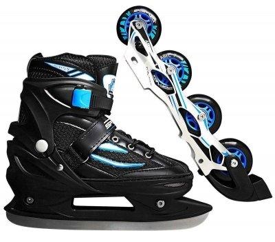 Роликовые коньки SportVida 4 в 1 SV-LG0028 Size 31-34 Black-Blue SKL41-227430, Черный/синий
Роликовые коньки SportVida 4 в 1 SV-LG0028 Size 31-34 Black-Blue SKL41-227430, Черный/синий