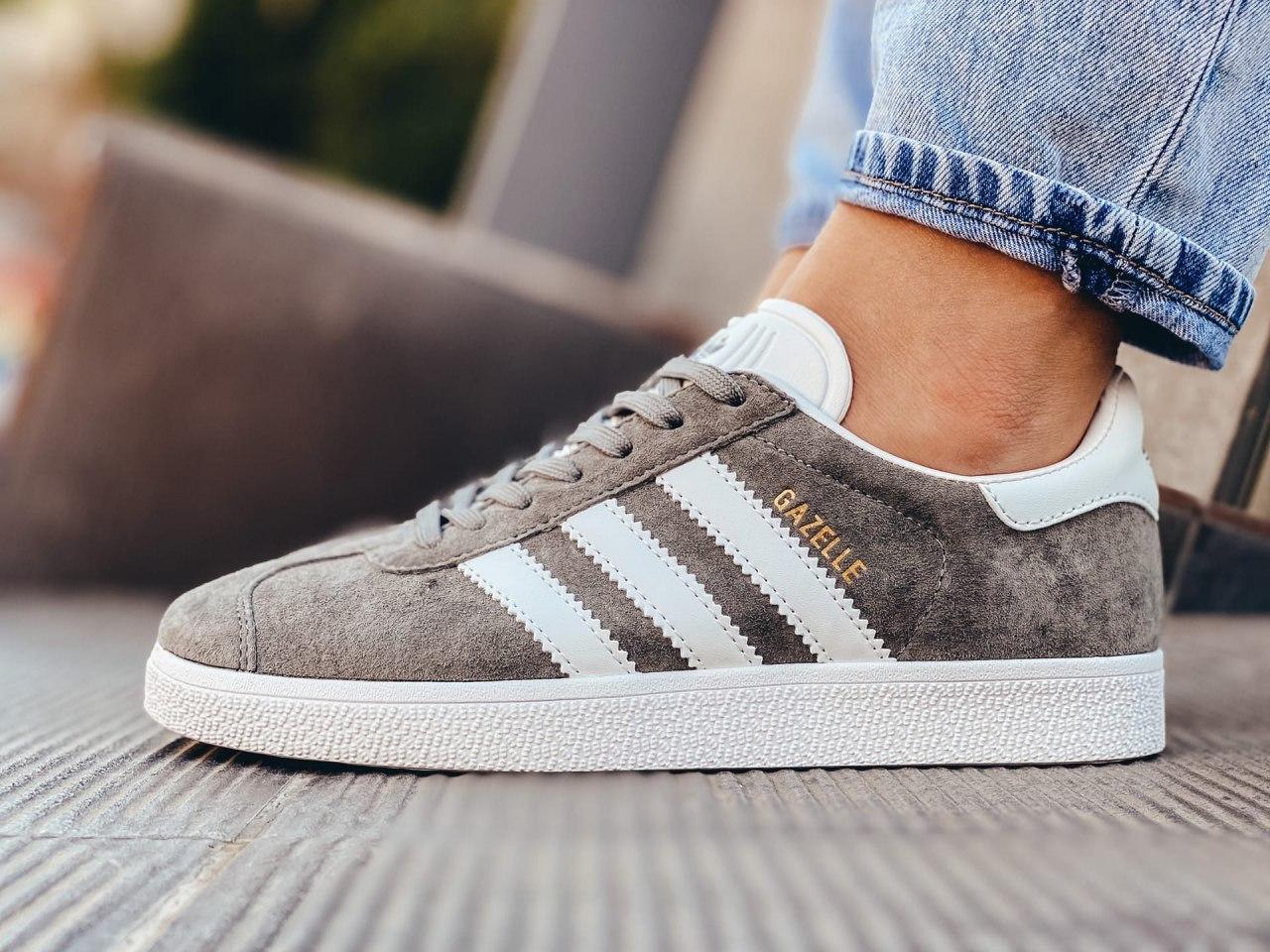 Adidas Gazelle Женские осенние серые замшевые кроссовки. Женские кроссовки на шнурках 39, Серый
Adidas Gazelle Женские осенние серые замшевые кроссовки. Женские кроссовки на шнурках 39, Серый