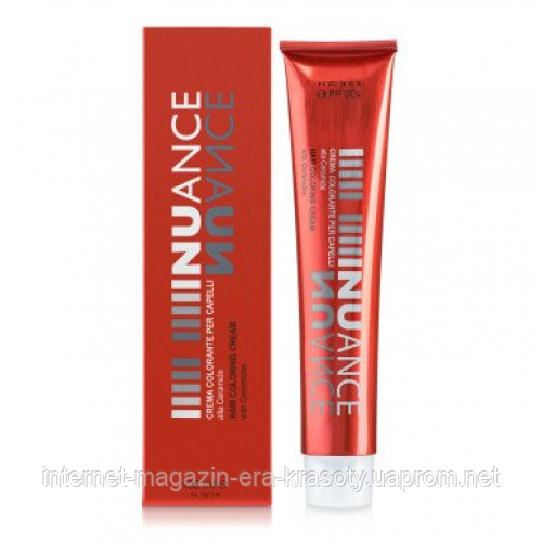 Крем-краска с керамидами, витаминами Е и С Nuance Hair Color Cream With Ceramide Punti di Vista Медно-красный,
Крем-краска с керамидами, витаминами Е и С Nuance Hair Color Cream With Ceramide Punti di Vista Медно-красный,