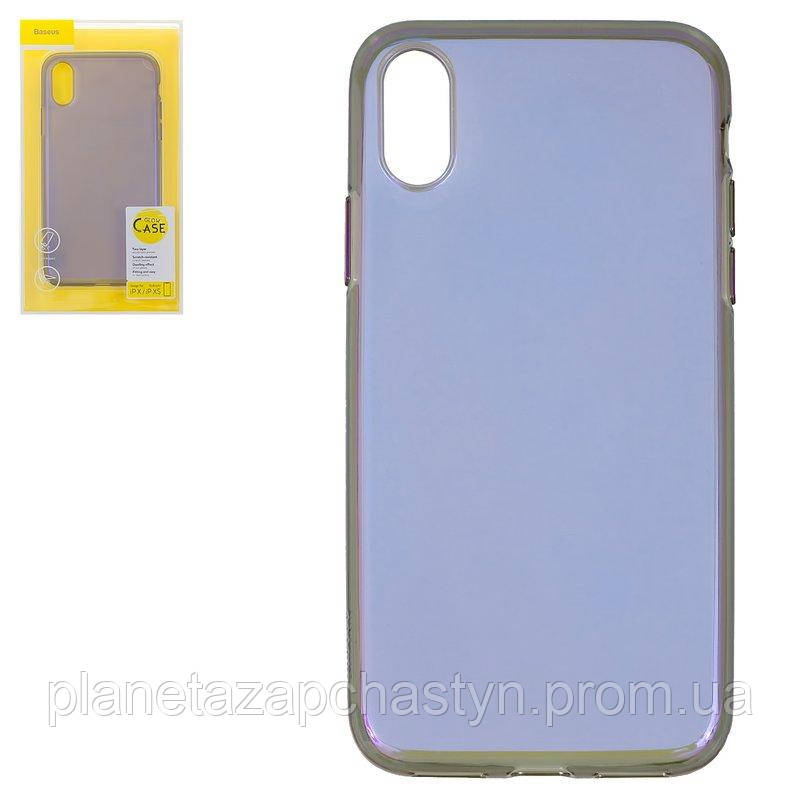 Чохол Baseus для iPhone X, iPhone XS, чорний, прозорий, з переливом, силікон, #WIAPIPH58-XG01
Чохол Baseus для iPhone X, iPhone XS, чорний, прозорий, з переливом, силікон, #WIAPIPH58-XG01