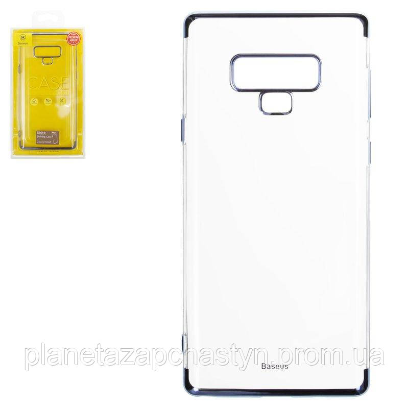 Чохол Baseus для Samsung N960 Galaxy Note 9, синій, прозорий, силікон, #WISANOTE9-MD03
Чохол Baseus для Samsung N960 Galaxy Note 9, синій, прозорий, силікон, #WISANOTE9-MD03