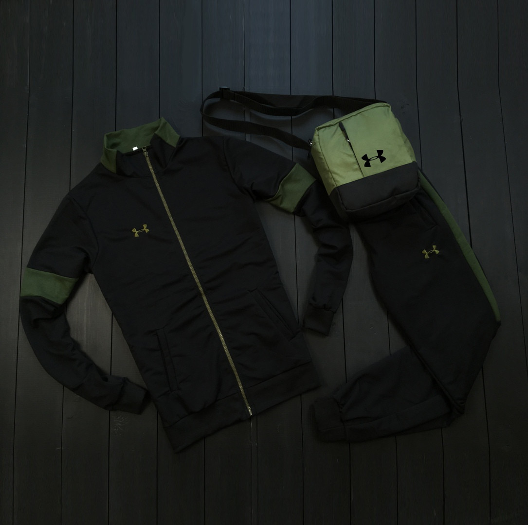 .Under Armour мужской спортивный костюм хаки на молнии осень.Поло +штаны +сумка черный+хаки вместе дешевле 54
.Under Armour мужской спортивный костюм хаки на молнии осень.Поло +штаны +сумка черный+хаки вместе дешевле 54