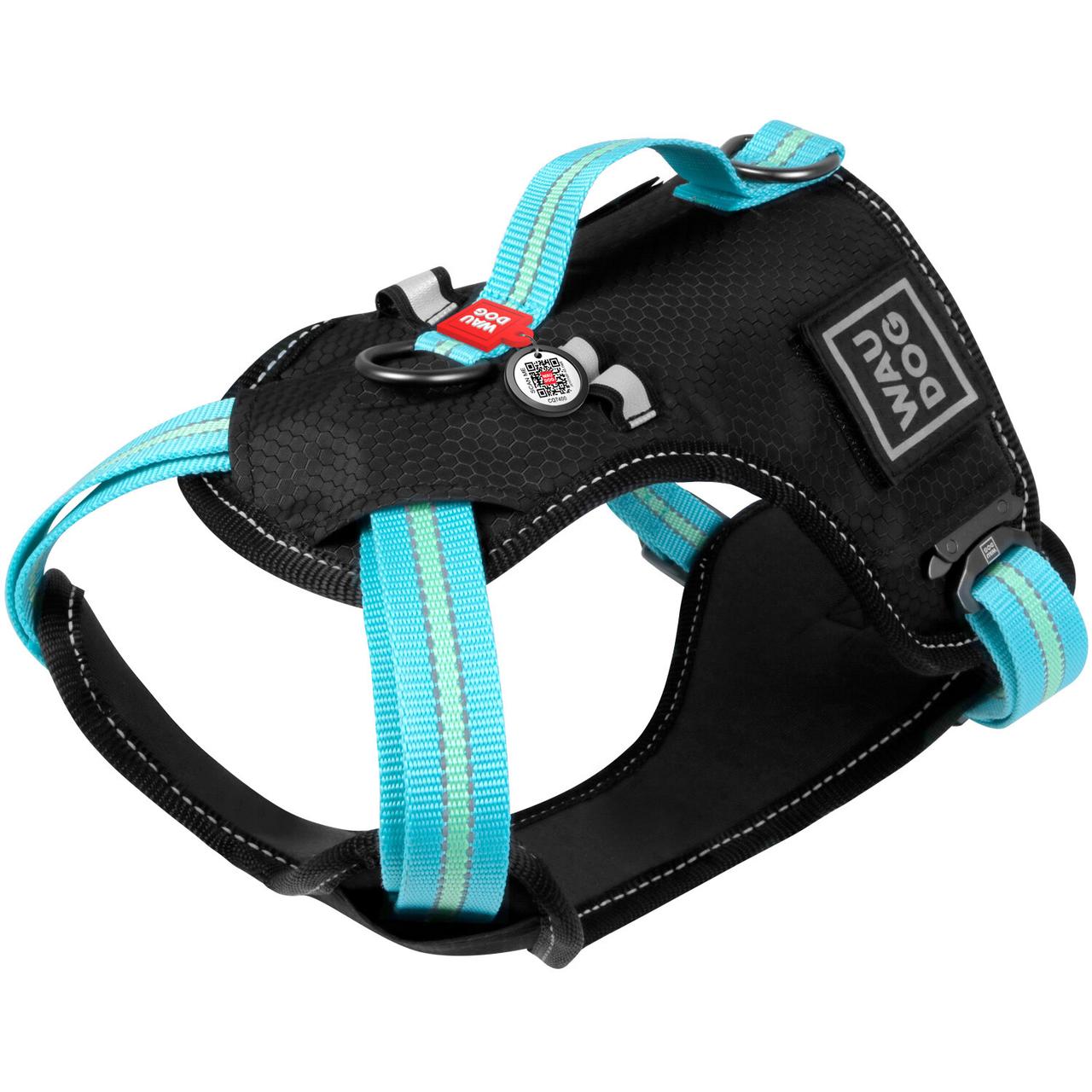 Шлея WAUDOG Nylon с QR паспортом, безопасная, металлическая пряжка-фастекс, размер XL, ширина 25 мм Голубой
Шлея WAUDOG Nylon с QR паспортом, безопасная, металлическая пряжка-фастекс, размер XL, ширина 25 мм Голубой