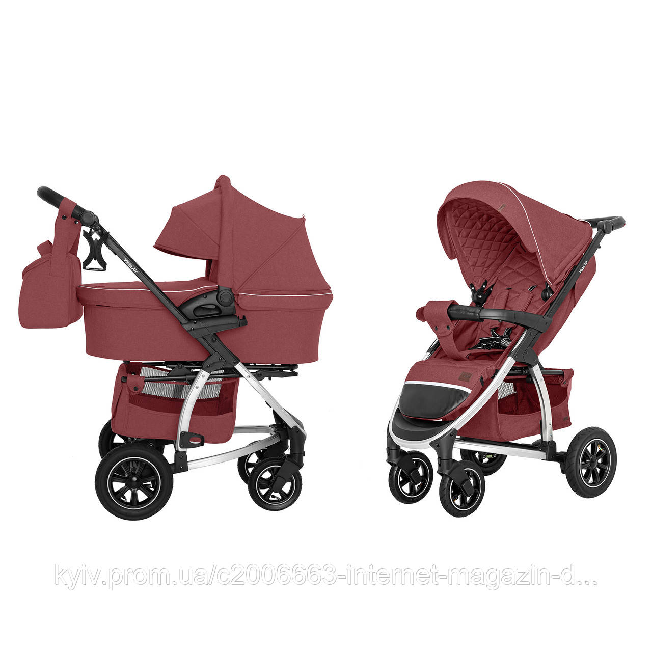 Детская Универсальная коляска 2 в 1 с люлькой CARRELLO Vista AIR (Каррелло Виста) Ruby Red
Детская Универсальная коляска 2 в 1 с люлькой CARRELLO Vista AIR (Каррелло Виста) Ruby Red