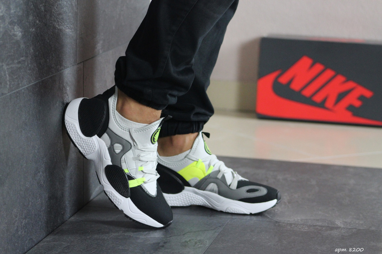 Кроссовки повседневные Nike Air Huarache серые с салатовым на весну и осень найк удобные для ходьбы 45, Серый
Кроссовки повседневные Nike Air Huarache серые с салатовым на весну и осень найк удобные для ходьбы 45, Серый