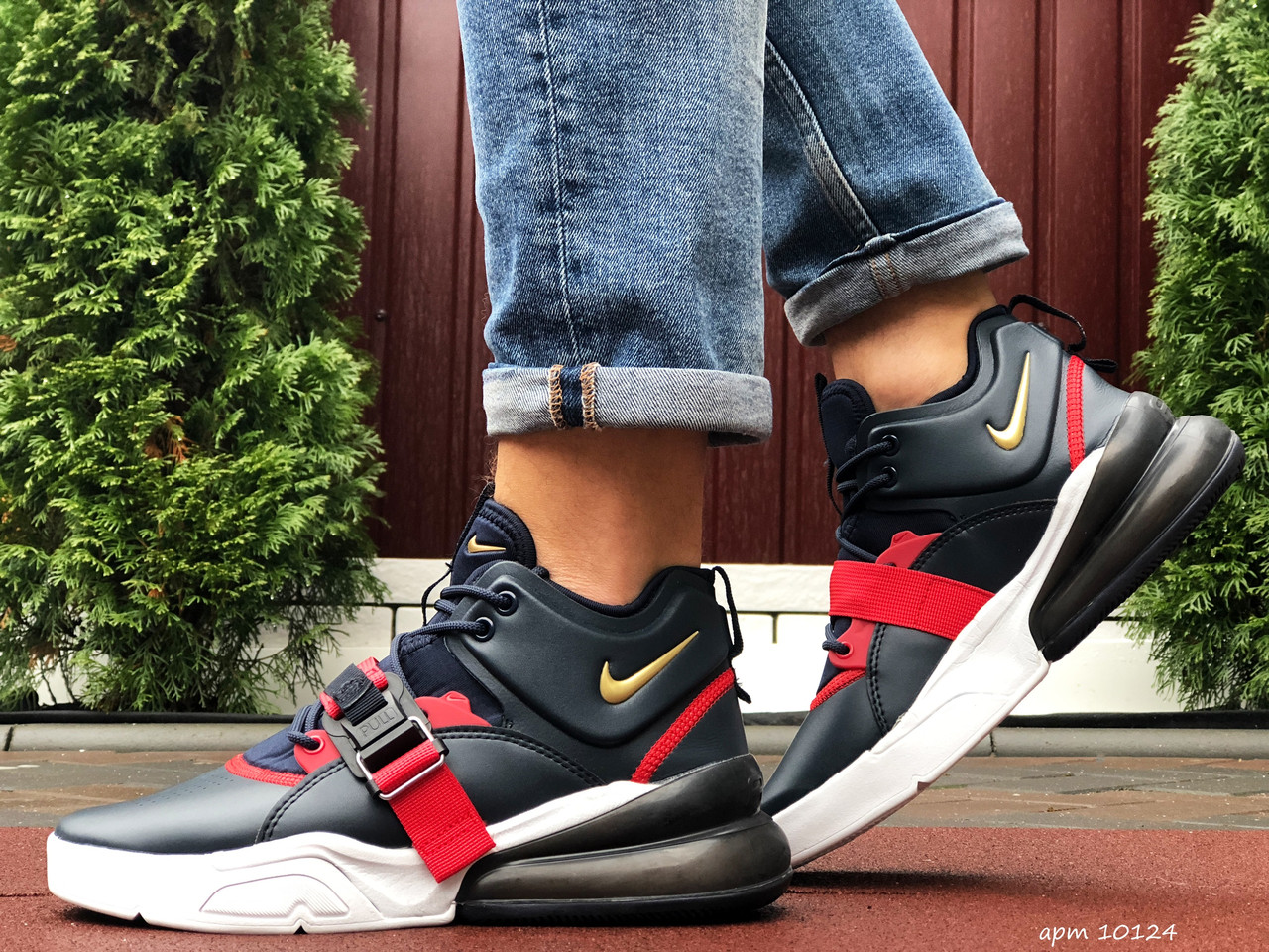 Кроссовки Nike Air Force 270 темно синие с красным демисезонные найк яркие для спортзала 45, Разные цвета
Кроссовки Nike Air Force 270 темно синие с красным демисезонные найк яркие для спортзала 45, Разные цвета