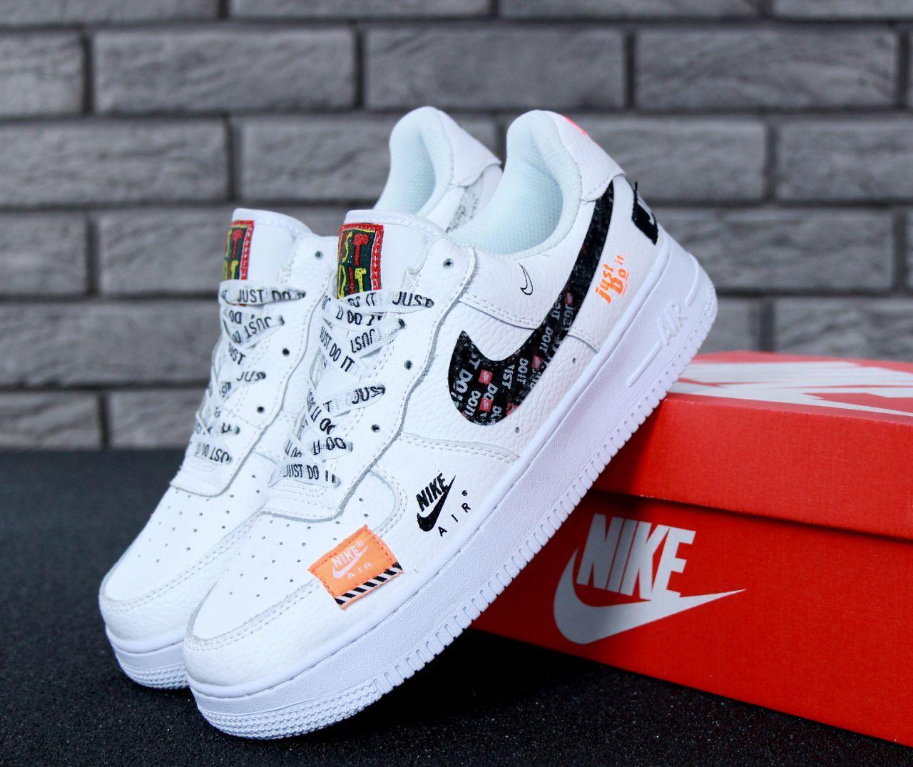 Кроссовки мужские белые Nike Air Force 1 Low Just Do It Pack White Найк Аир Форс 38, Белый
Кроссовки мужские белые Nike Air Force 1 Low Just Do It Pack White Найк Аир Форс 38, Белый