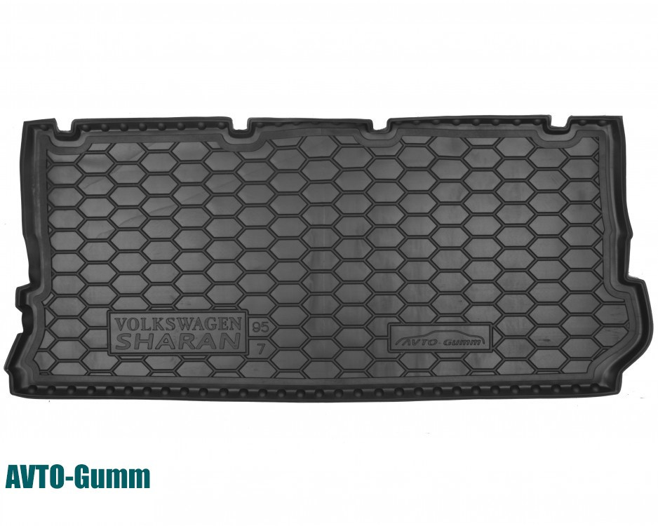Коврик в багажник для Volkswagen Sharan '95-10, короткий, резиновый (AVTO-Gumm), Черный
Коврик в багажник для Volkswagen Sharan '95-10, короткий, резиновый (AVTO-Gumm), Черный