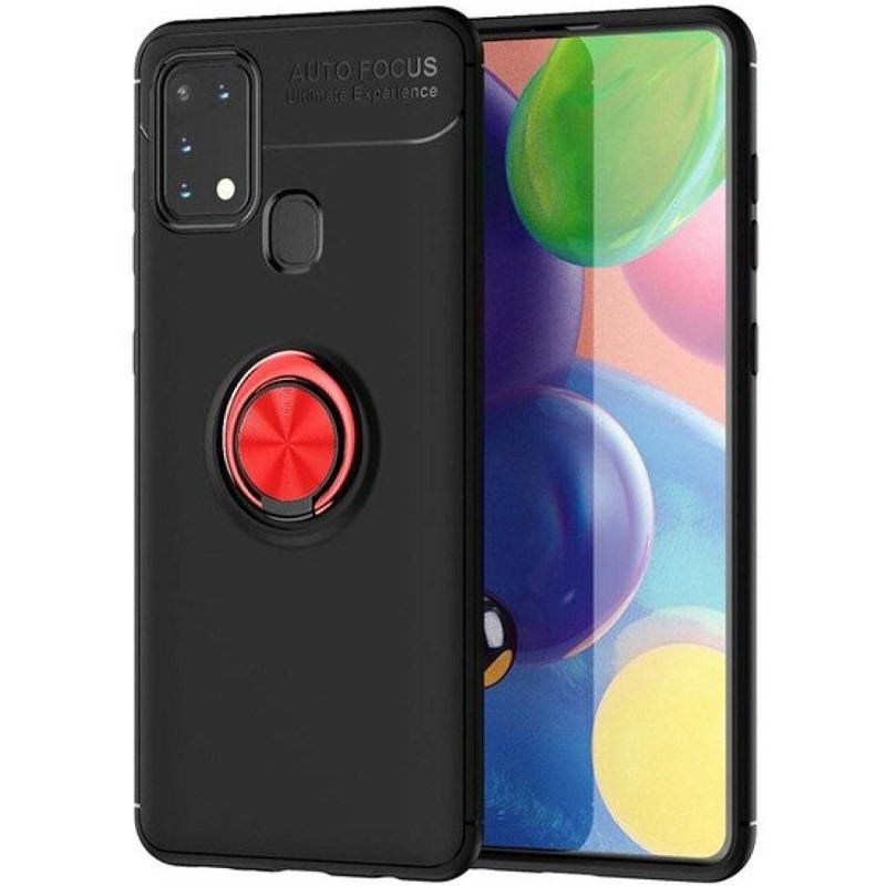 TPU чехол Deen ColorRing под магнитный держатель (opp) для Samsung Galaxy M31, Черный / красный
TPU чехол Deen ColorRing под магнитный держатель (opp) для Samsung Galaxy M31, Черный / красный