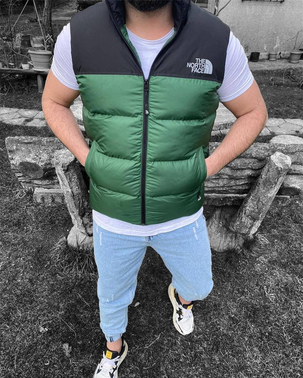 Мужской жилет The North Face Турция 7 ЦВЕТОВ мужская жилетка модная молодежная (безрукавка) Жилеты стеганые S, Зелёный
Мужской жилет The North Face Турция 7 ЦВЕТОВ мужская жилетка модная молодежная (безрукавка) Жилеты стеганые S, Зелёный
