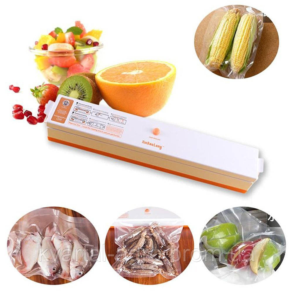 Вакууматор, Вакуумный упаковщик ручной продуктов Freshpack Pro, Бытовые вакуумные упаковщики для дома
Вакууматор, Вакуумный упаковщик ручной продуктов Freshpack Pro, Бытовые вакуумные упаковщики для дома