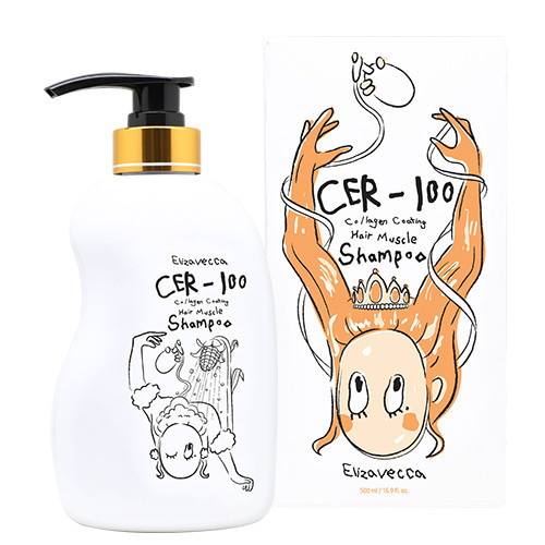 Шампунь для волос с коллагеном Elizavecca CER-100 Collagen Coating Hair Muscle Shampoo 500ml
Шампунь для волос с коллагеном Elizavecca CER-100 Collagen Coating Hair Muscle Shampoo 500ml