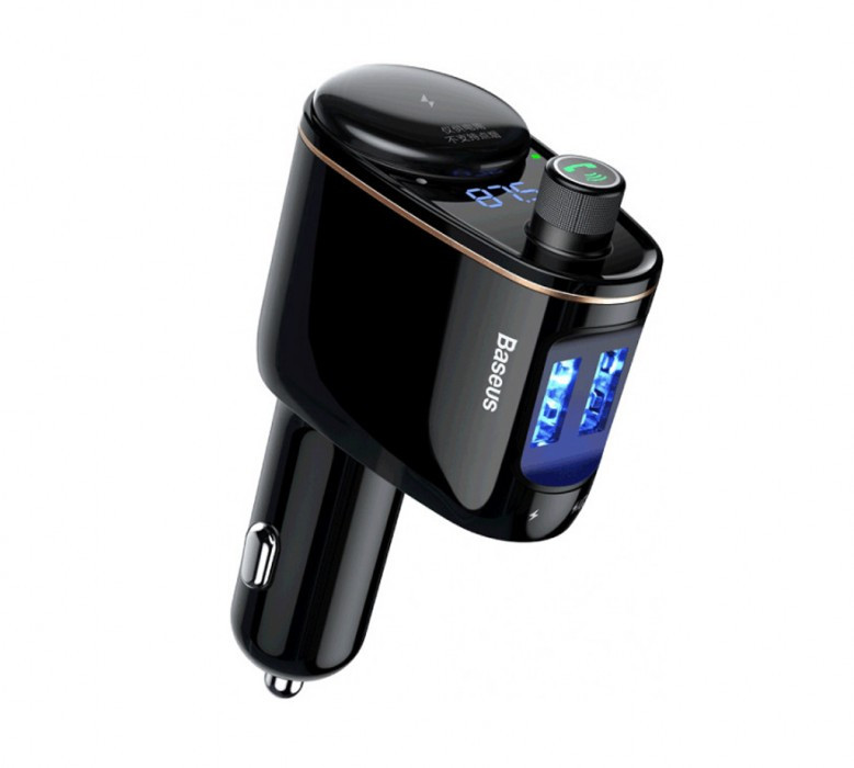 Автомобильное зарядное устройство Baseus Locomotive Bluetooth FM Launcher 3.4A 2USB Black (CCALL-RH01)
Автомобильное зарядное устройство Baseus Locomotive Bluetooth FM Launcher 3.4A 2USB Black (CCALL-RH01)