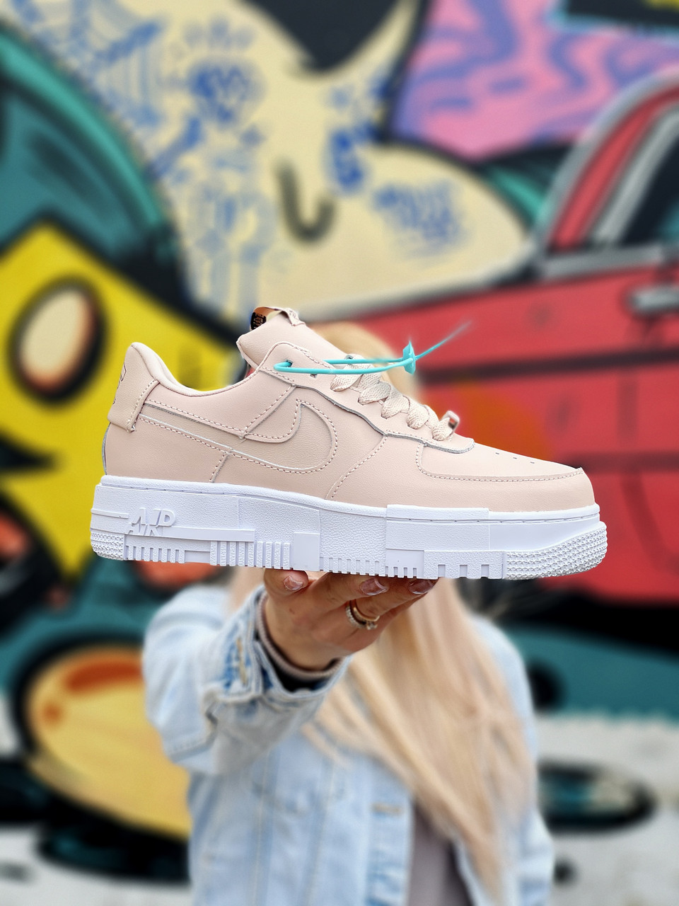 Кроссовки женские Nike Air Force Pixel бежевые, Найк Аир Форс, натуральная кожа, прошиты. Код Z-3253 40, Бежевый
Кроссовки женские Nike Air Force Pixel бежевые, Найк Аир Форс, натуральная кожа, прошиты. Код Z-3253 40, Бежевый