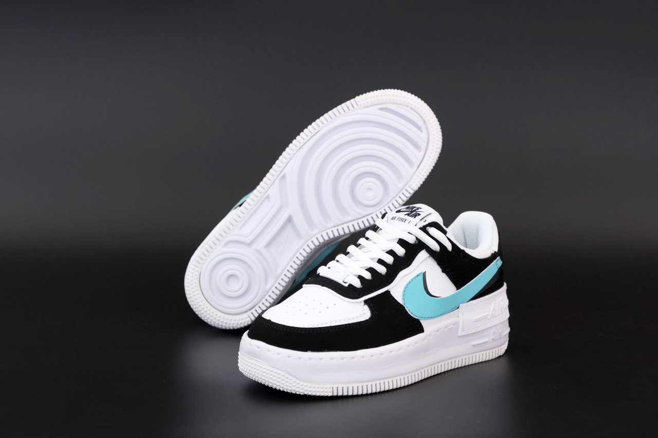 Кроссовки женские Nike Air Force Shadow черно-белые рефлектив, Найк, натуральная кожа, прошиты. Код KD-12515 38, Черно-белый
Кроссовки женские Nike Air Force Shadow черно-белые рефлектив, Найк, натуральная кожа, прошиты. Код KD-12515 38, Черно-белый
