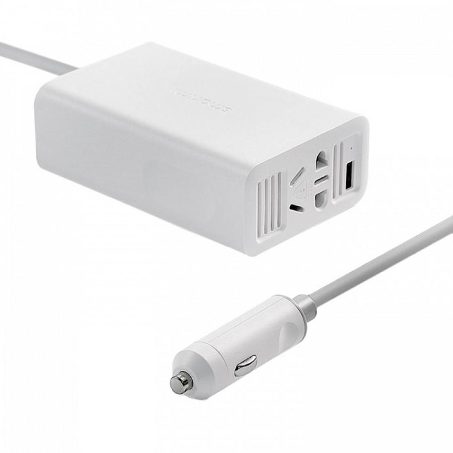 Автомобильный инвертор преобразователь Mijia Smartmi Car Inverter 12V to 220V White
Автомобильный инвертор преобразователь Mijia Smartmi Car Inverter 12V to 220V White