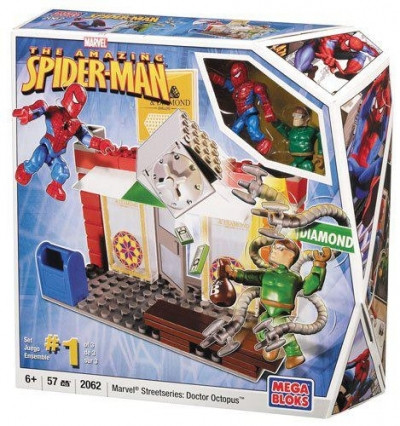 Конструктор Человек-паук и доктор Осьминог, 57 деталей, Marvel, Mega Bloks, 57pcs SKL14-138327, Од.ц
Конструктор Человек-паук и доктор Осьминог, 57 деталей, Marvel, Mega Bloks, 57pcs SKL14-138327, Од.ц